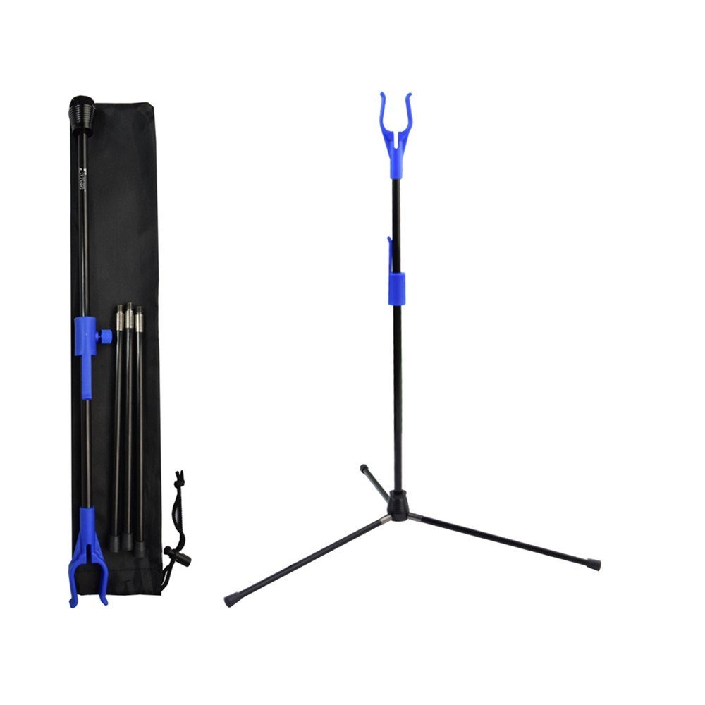 Archery Bow Stand Recurve Bow Compound Bow Stand Rack Holder Legs 18.9" Height