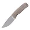 Petrified fish PFP01 Beluga 3.62" K110 Steel Blade Pocket Folding Knife view 1