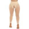 Daenrui Woman's Oil Glossy Pantyhose Tights Hollow Out Thigh High Suspender Stocking Footed Legging Type 11 One Size view 1