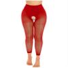 Daenrui Woman's Oil Glossy Pantyhose Tights Hollow Out Thigh High Suspender Stocking Footed Legging Type 15 One Size view 1