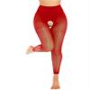 Daenrui Woman's Oil Glossy Pantyhose Tights Hollow Out Thigh High Suspender Stocking Footed Legging Type 15 One Size view 3
