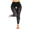 Daenrui Woman's Oil Glossy Pantyhose Tights Hollow Out Thigh High Suspender Stocking Footed Legging Type 17 One Size view 4