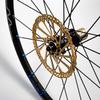 Chooee 160mm 180mm 203mm Bike Disc Brake Rotor 2PCS MTB Disc Rotor For Mountain Bike.Gold view 4