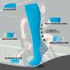 fenglaoda Compression Socks Women Men 6 Pairs, Knee High Best Support Circulation Socks for Running, Travel, Flight, Nurse view 2