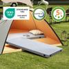 Memory Foam Camping Mattress 2.5 inch, Twin Portable Roll Up Camping Sleep Topper with Waterproof and Non-Slip Bottom, Camping Car Mat with Travel Bag, 75"38"2.5", Grey view 3