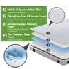 Memory Foam Camping Mattress 2.5 inch, Twin Portable Roll Up Camping Sleep Topper with Waterproof and Non-Slip Bottom, Camping Car Mat with Travel Bag, 75"38"2.5", Grey view 4