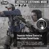 PROHEAR 030 2 Pack Bluetooth 5.4 Electronic Shooting Ear Protection Earmuffs with Foam Ear Pads-Black view 3