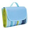 LRUUIDDE Large 80"x 60" Beach Blanket, Outdoor Picnic Blankets, Waterproof Sandproof Portable Blankets, Foldable and Lightweight for Spring Summer Camping, Beach, Park (Blue) view 1