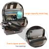 TINYAT Heavy Duty Transparent Clear backpack See Through Large Capacity Clear Bag for college, Concerts, Sports, Travel view 4