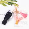 Suweibuke Cute Pink Key Chains for Women Girls, Initial Letter Keychains with Tassel, Charms for Key Purse Handbags Backpacks (Pink-Y) view 3