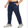 NORTHYARD Men's Athletic Pants Running Workout Joggers Lightweight Gym Jogging Track Casual Sweatpants with Zipper Pockets Navy L view 1