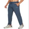 NORTHYARD Men's Athletic Pants Running Workout Joggers Lightweight Gym Jogging Track Casual Sweatpants with Zipper Pockets Coolgrey M view 1