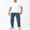 NORTHYARD Men's Athletic Pants Running Workout Joggers Lightweight Gym Jogging Track Casual Sweatpants with Zipper Pockets Coolgrey M view 3