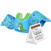 BLUEMARS Toddler Floaties for Kids 30-50 Pounds, Kids Swim Vest with Shoulder Harness Arm Water Wings for 1,2,3,4,5,6,7 Years Old Children Boys and Girls,Dinosaur view 1