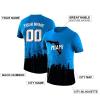 Miami City T-Shirt,Personalize Baseball Graffiti Short Sleeves,Personalized Name and Number for Baseball Fans Men Women Youth Sports Lover Gifts view 3
