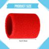 Sosation 50 Pair Cotton Wrist Sweatbands Bulk Absorbent Sports Wristband Athletic Sweat Bands for Wrists Men Women Tennis (Colorful) view 2