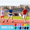 Sosation 50 Pair Cotton Wrist Sweatbands Bulk Absorbent Sports Wristband Athletic Sweat Bands for Wrists Men Women Tennis (Colorful) view 4