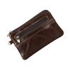 1pc Small Womens Wallet Billeteras De Hombres Cuero Original Zipper for Men Leather Change Purse Mini Business Wallet Mini Pouch Wallet Coin Purse Leather Bag Men Handbag view 1