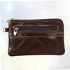 1pc Small Womens Wallet Billeteras De Hombres Cuero Original Zipper for Men Leather Change Purse Mini Business Wallet Mini Pouch Wallet Coin Purse Leather Bag Men Handbag view 4