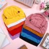 Geyoga 10 Pcs Soft Bouffant Caps with Buttons, Gourd-Shape Caps Stretch Bouffant Hat Stretchy Headband Turban (Bright Colors) view 4