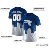 Tampa Bay City T-Shirt,Personalize Baseball Graffiti Short Sleeves,Personalized Name and Number for Baseball Fans Men Women Youth Sports Lover Gifts view 3