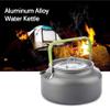 Lixada Camping Kettle 0.8L/1.2L/1.6L for Boiling Water, Coffee Pot Tea Kettle Aluminum Alloy Teapot with Silicon Handle Carry Bag for Hiking Outdoor Picnic view 4