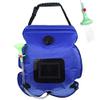Solar Shower Bag,5 Gallons/20L Solar Heating Camping Shower Bag with Removable Hose and On-Off Switchable Shower Head,Solar Shower for Camping Beach Swimming Outdoor Traveling Hiking (Blue) view 1