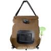 Solar Shower Bag,5 Gallons/20L Solar Heating Camping Shower Bag with Removable Hose and On-Off Switchable Shower Head,Solar Shower for Camping Beach Swimming Outdoor Traveling Hiking (Brown) view 1