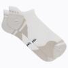 Merrell Men's-and-Women's Trail Running Cushioned Socks-1 Pair Pack-Unisex Anti-Slip Heel and Arch Compression, White, Medium-Large view 3