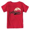 Arizona Baseball Skyline Kid's Fan T-Shirt (Red T-Shirt, YXL) view 1