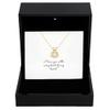Heart Knot Gold Necklace Luxury Box Heart Knot Gold Necklace I Love You with Every Beat of My Heart view 1