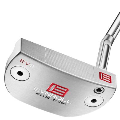 2023 Evnroll EV8 TourMallet Putter RH Short Slant 35 TourTac White
