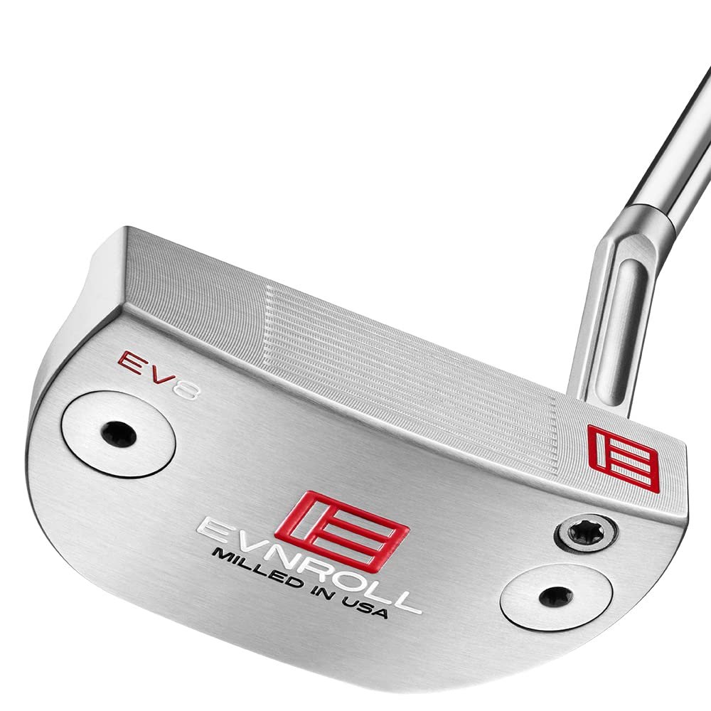 2023 Evnroll EV8 TourMallet Putter RH Short Slant 35 TourTac White