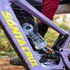 Peaty's Fidlock Lockin Magnetic Bike Water Bottle & Mount, Topo/Clear, 600 ml/ 20 oz. view 2