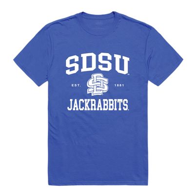 South Dakota State Jackrabbits Seal College Tee, Royal, Medium
