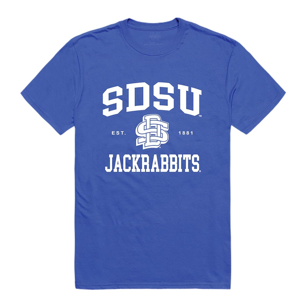 South Dakota State Jackrabbits Seal College Tee, Royal, Medium