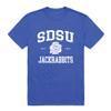 South Dakota State Jackrabbits Seal College Tee, Royal, Medium view 1