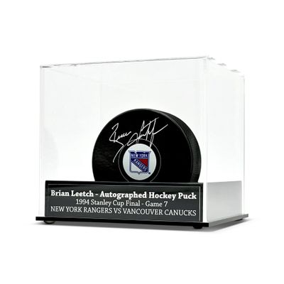 FANTASYJOCKS Custom Acrylic Hockey Puck Display Case - Includes Laser Engraving