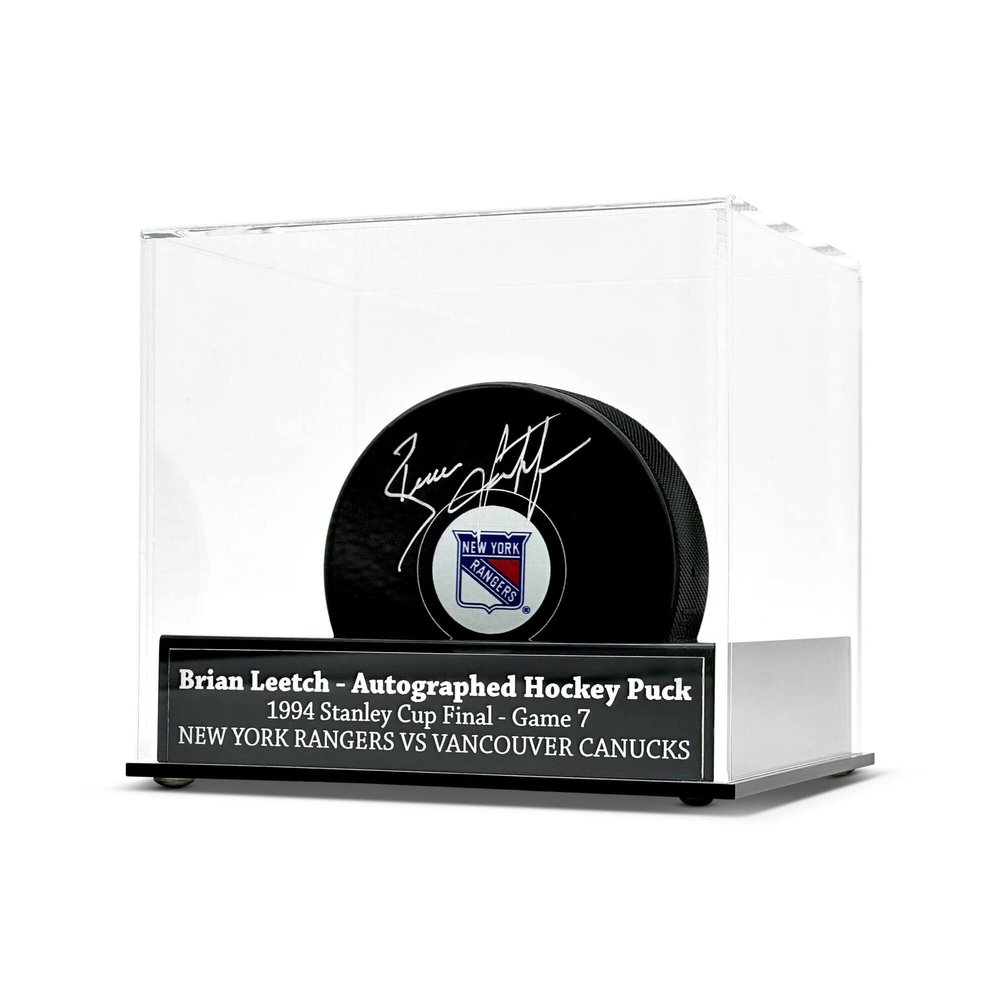FANTASYJOCKS Custom Acrylic Hockey Puck Display Case - Includes Laser Engraving