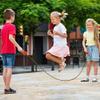 Halloween Jump Ropes with Pumpkin-Shaped Handles, 12 Pieces view 3