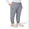 KOI Basics Gemma Women's 5-Pocket Stretch Jogger Platinum Grey Large Petite view 3
