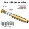 EZshoot Laser Bore Sight for .223 Rem 5.56mm Red Dot Boresighter with 12 Batteries (4 Sets) view 2