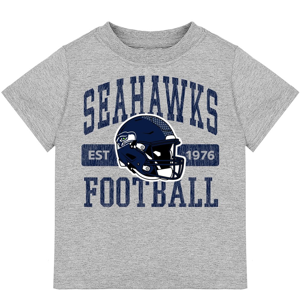 Gerber NFL Toddler Boys' Short Sleeve Tee Shirt, Seattle Seahawks, 3T Team Color