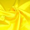 BACKGARDEN Bright Yellow 20 Yard Elegant Satin Long Full Skirt Belly Dance Performance Costume view 2