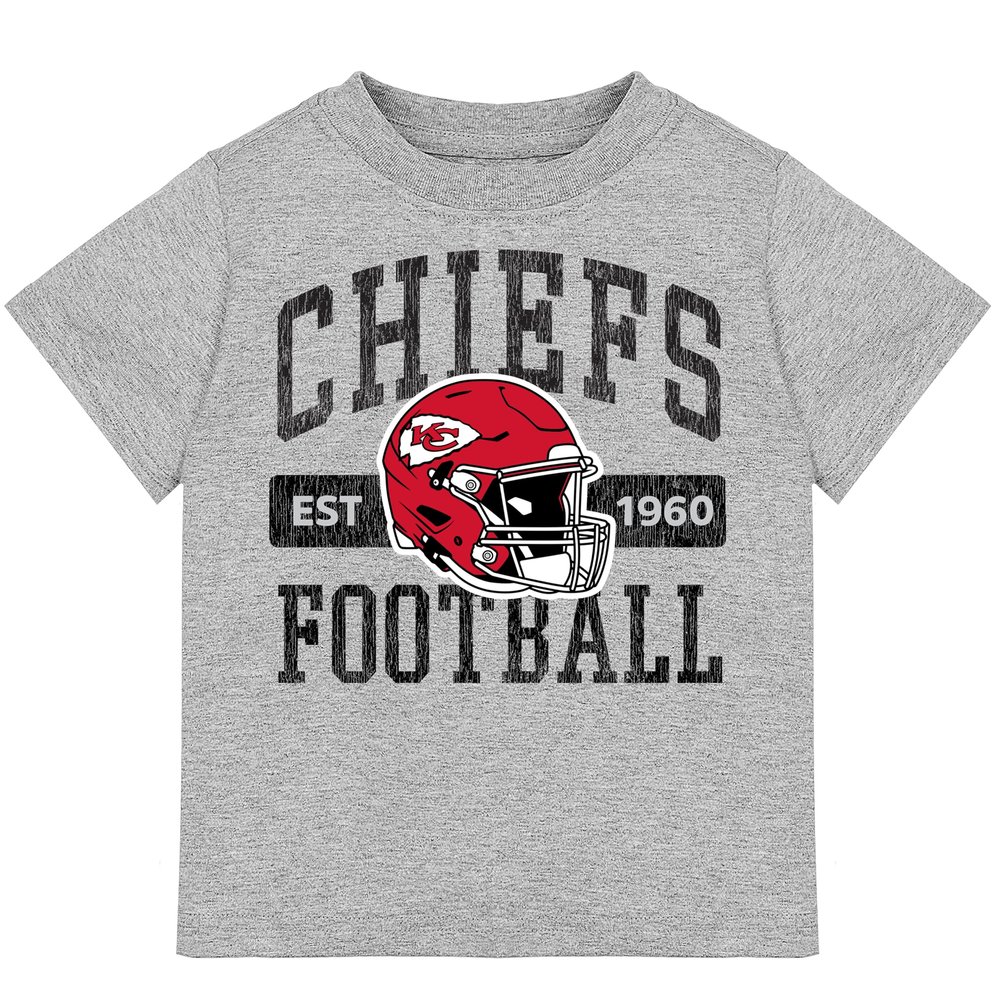 Gerber NFL Baby & Toddler Short Sleeve Tee Shirt, Kansas City Chiefs, 12 Months Team Color