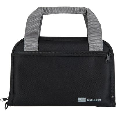 Allen Company Pistol Tote with Pocket, Most Semi-Auto Handguns & Revolvers, Black