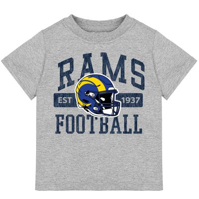 Gerber NFL Toddler Boys' Short Sleeve Tee Shirt, Los Angeles Rams, 4T Team Color