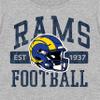 Gerber NFL Toddler Boys' Short Sleeve Tee Shirt, Los Angeles Rams, 4T Team Color view 2