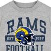 Gerber NFL Toddler Boys' Short Sleeve Tee Shirt, Los Angeles Rams, 4T Team Color view 4