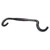 31.8mm Drop Bar Handlebar Aero Handlebars Full Carbon Fiber Road Bike Handlebar 400/420/440mm Lightweight Racer Bar for Road City Bikes Cruisers Long Distance Cycling,Black,400mm view 1